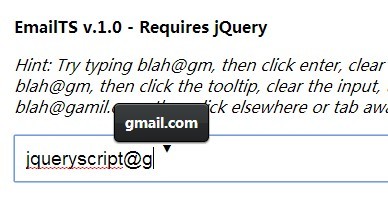 jQuery EmailTS